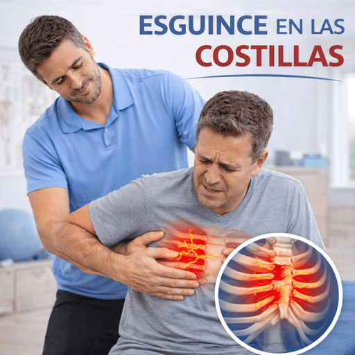 esguince en las costillas