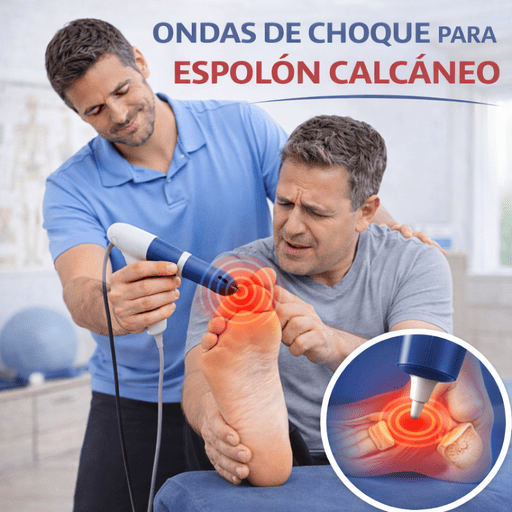 ondas de choque para espolon calcaneo