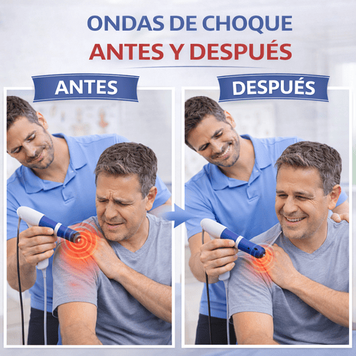 Ondas de choque antes y despues