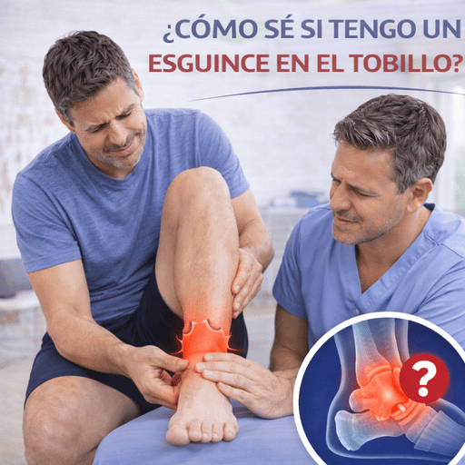 como se si tengo un esguince en el tobillo