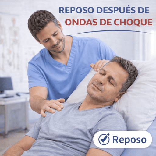 reposo después de ondas de choque