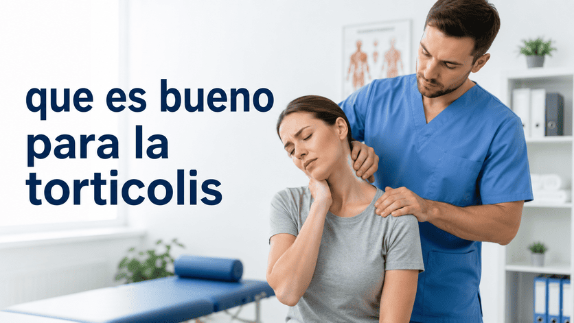 que es bueno para la torticolis