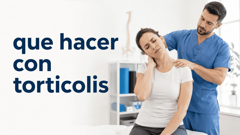 que hacer con torticolis