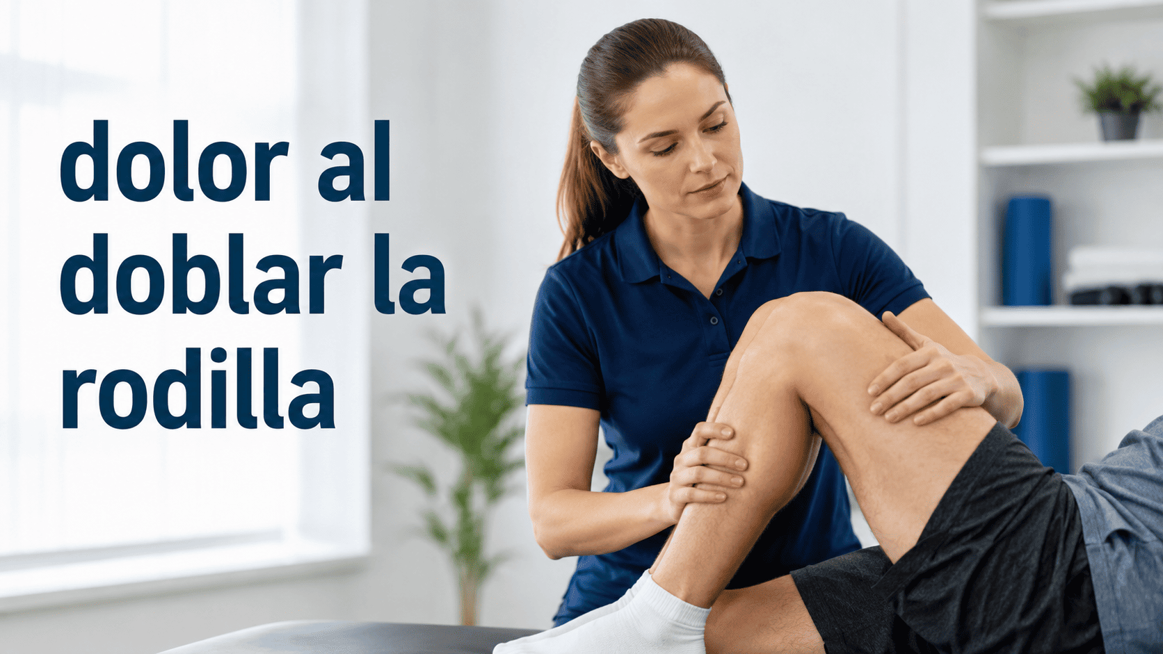 dolor al doblar la rodilla