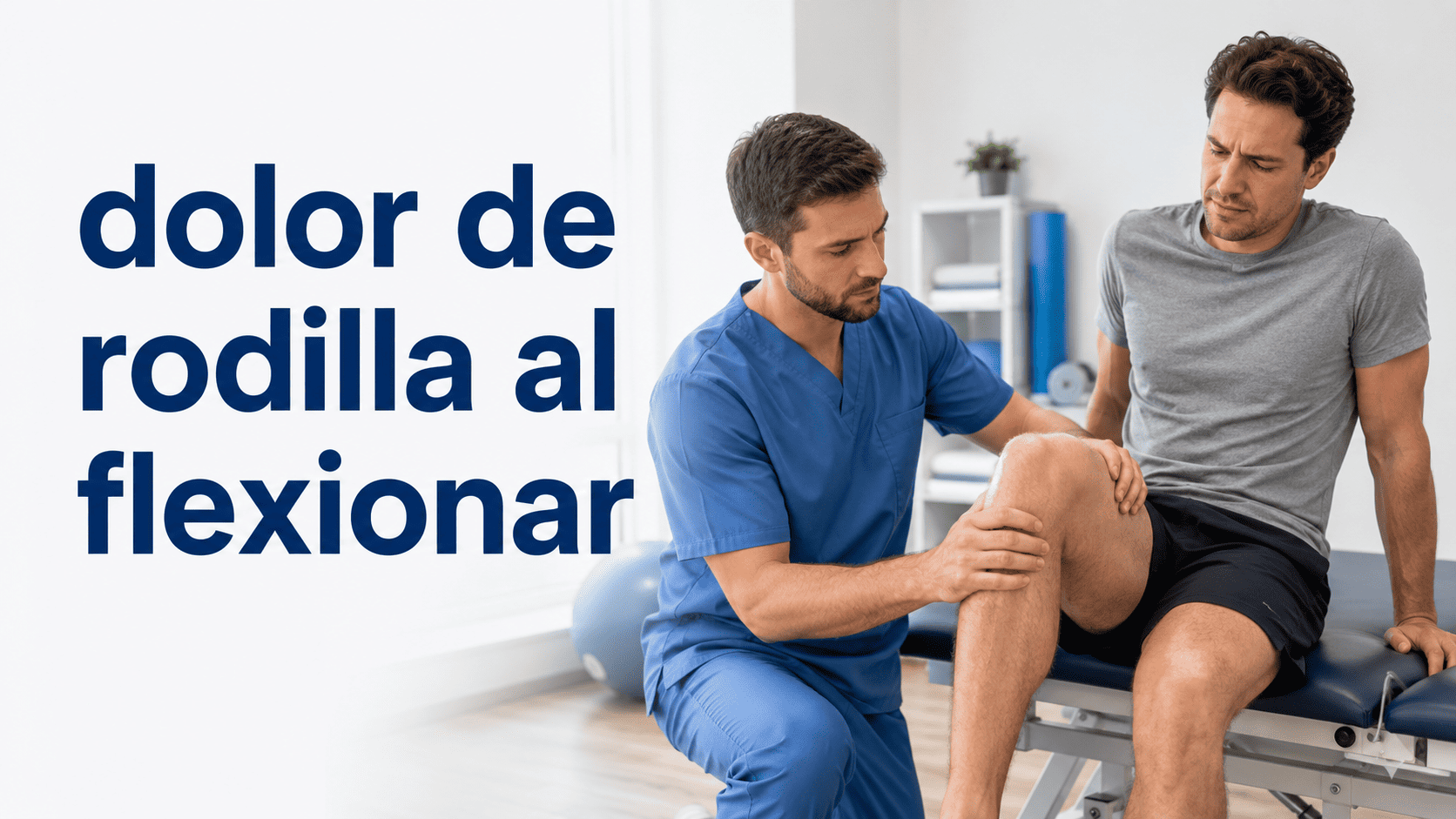 dolor de rodilla al flexionar