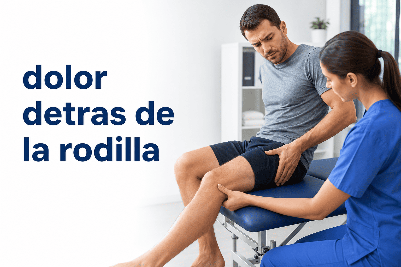 dolor detras de la rodilla